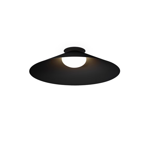 Wever & Ducré+CLEA 2.0 LED 14,1W 380lm 2700K CRI>90, hämardatav phase-cut, laevalgusti, matt must