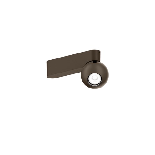 Wever & Ducré+LECA SURFACE 1.0 LED 7.9W 585lm 2700K CRI>90 31°, hämardatav phase-cut, laevalgusti, pronks