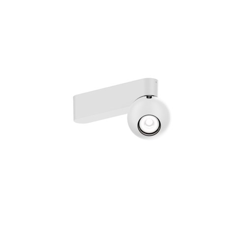 Wever & Ducré+LECA SURFACE 1.0 LED 7.9W 585lm 2700K CRI>90 31°, hämardatav phase-cut, laevalgusti, matt valge