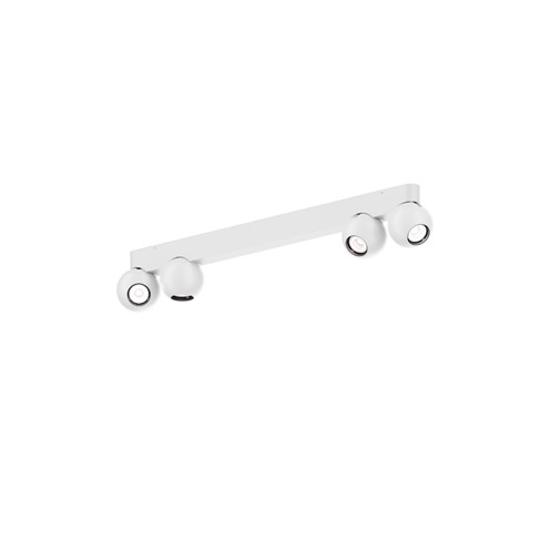 Wever & Ducré+LECA SURFACE 4.0 LED 27.8W 2340lm 2700K CRI>90 31°, hämardatav phase-cut, laevalgusti, matt valge