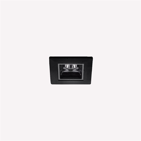 Nexia+Boxet 1 Module LED 2W 172lm 3000K CRI>90 34° UGR<13, süvisvalgusti, must