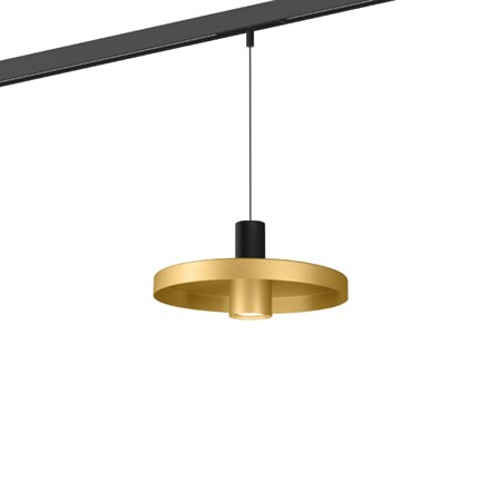 Wever & Ducré+ODREY on STREX 1.2 LED 7W 400lm 2700K CRI>90 32°, hämardatav DALI, siinivalgusti, matt must/kuldne