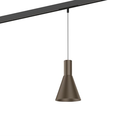 Wever & Ducré+ODREY on STREX 1.4 LED 7W 450lm 2700K CRI>90 32°, hämardatav DALI, siinivalgusti, harjatud pronks
