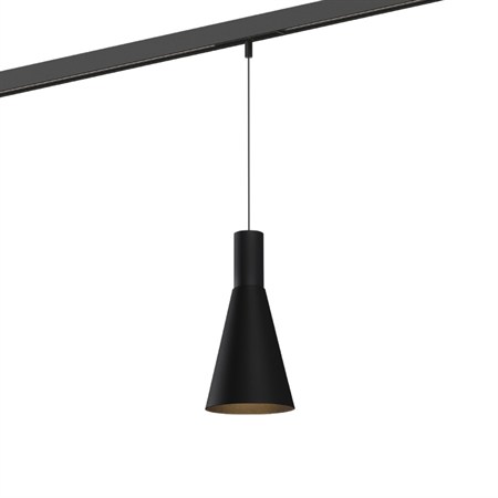 Wever & Ducré+ODREY on STREX 1.5 LED 7W 450lm 2700K CRI>90 32°, hämardatav DALI, siinivalgusti, matt must