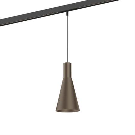 Wever & Ducré+ODREY on STREX 1.5 LED 7W 450lm 2700K CRI>90 32°, hämardatav DALI, siinivalgusti, harjatud pronks