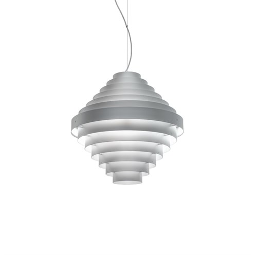 Wever & Ducré+J.J.W. 05 6x max. 15W E27, rippvalgusti, hõbedane/hall