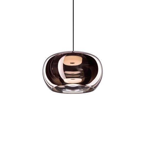 Wever & Ducré+WETRO 3.0 LED 12W 445lm 1800K-2850K CRI>90, hämardatav phase-cut, rippvalgusti, vaskne klaas, laerosett tellida eraldi