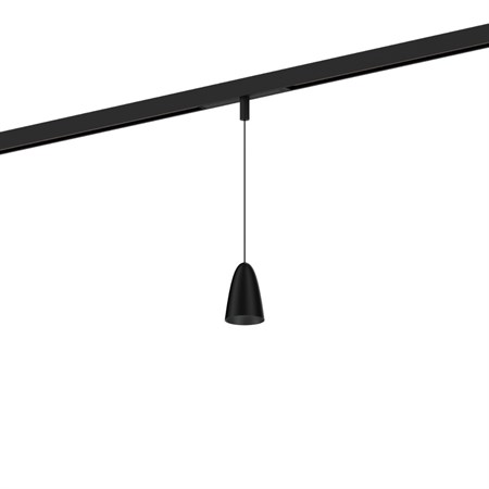 Wever & Ducré+COZY CONE on STREX 1.0 LED 7W 480lm 2700K CRI>90 40°, hämardatav DALI, siinivalgusti, matt must