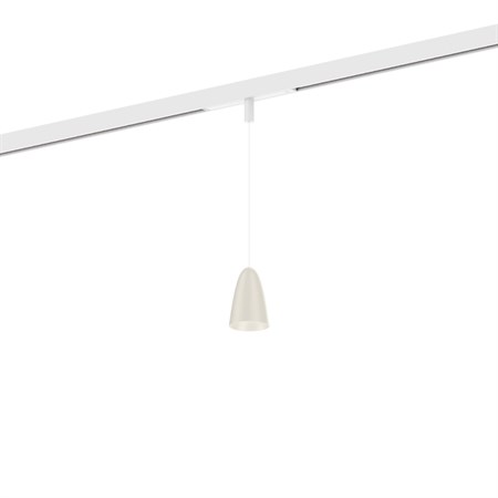 Wever & Ducré+COZY CONE on STREX 1.0 LED 7W 480lm 2700K CRI>90 40°, hämardatav DALI, siinivalgusti, martsipan