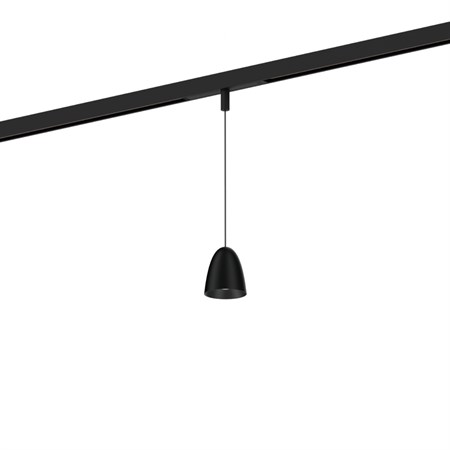 Wever & Ducré+COZY CONE on STREX 2.0 LED 7W 510lm 2700K CRI>90 40°, hämardatav DALI, siinivalgusti, matt must