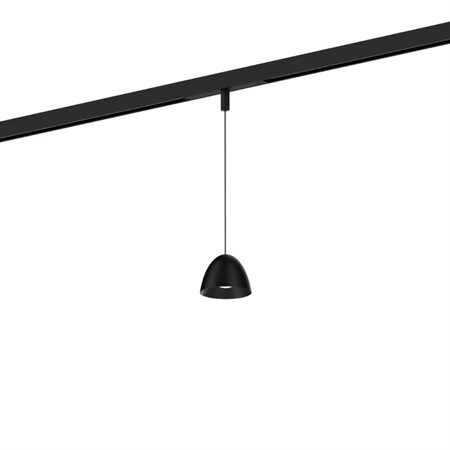 Wever & Ducré+COZY CONE on STREX 3.0 LED 7W 520lm 2700K CRI>90 40°, hämardatav DALI, siinivalgusti, matt must