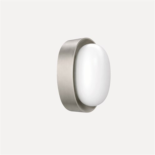 Nexia+Sight Oval LED 8W 630lm 2700K CRI>90, IP65, seinavalgusti, satiin nikkel