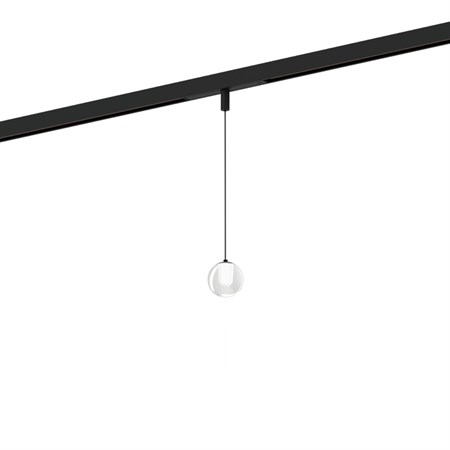 Wever & Ducré+OPLIA on STREX 1.0 LED 5W 245lm 2700K CRI>90, hämardatav DALI, siinivalgusti, matt must