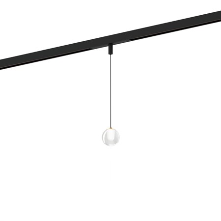 Wever & Ducré+OPLIA on STREX 1.0 LED 5W 245lm 2700K CRI>90, hämardatav DALI, siinivalgusti, must/šampanja