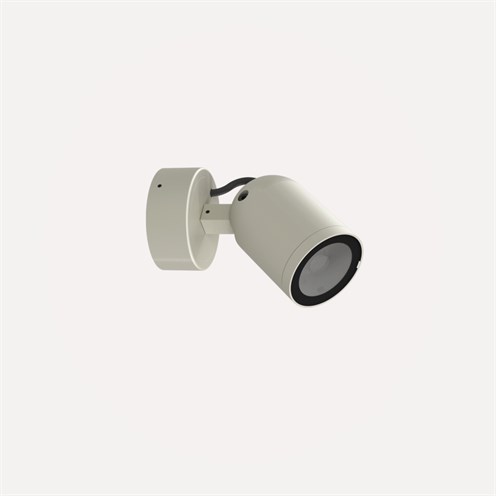 Nexia+Far Wall 70 LED 12W 836lm 3000K CRI>90 36°, IP65, välisvalgusti, klibuhall (RAL 7032)