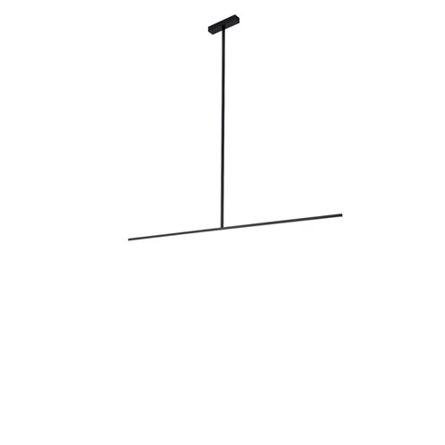 Wever & Ducré+FIL 2.0 LED 25.9W 1340lm 3000K CRI>90, hämardatav phase-cut, rippvalgusti, matt must