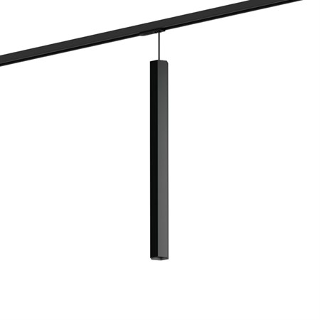 Wever & Ducré+HEXO mini on track 5.0 PAR11 max. 12W GU10, siinivalgusti, matt must, 1F adapter