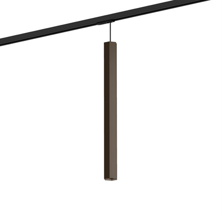 Wever & Ducré+HEXO mini on track 5.0 PAR11 max. 12W GU10, siinivalgusti, harjatud pronks, 1F adapter