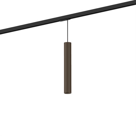 Wever & Ducré+RAY mini on track 3.0 PAR11 max. 12W GU10, siinivalgusti, harjatud pronks, 1F adapter