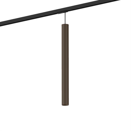 Wever & Ducré+RAY mini on track 5.0 PAR11 max. 12W GU10, siinivalgusti, harjatud pronks, 1F adapter