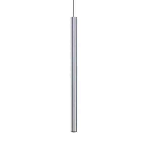 Wever & Ducré+MATCH SUSPENDED 5.0 LED 6W 490lm 350mA 2700K CRI>90 33°, rippvalgusti, harjatud alumiinium, laerosett tellida eraldi