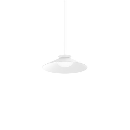 Wever & Ducré+CLEA SUSPENDED 1.0 LED 14,1W 780lm 2700K CRI>90, hämardatav phase-cut, rippvalgusti, matt valge, laerosett tellida eraldi