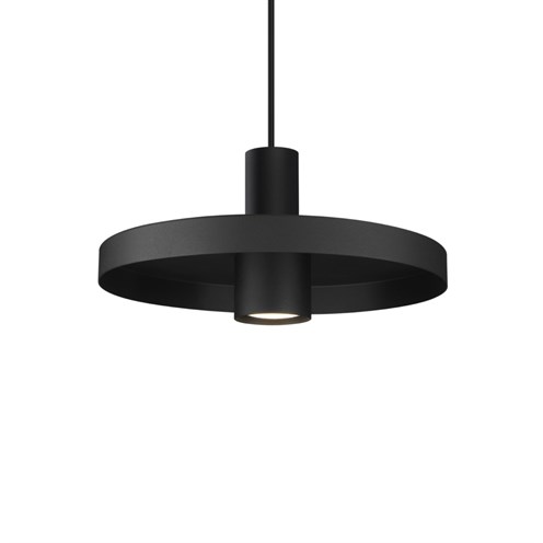 Wever & Ducré+ODREY 1.2 PAR16 max. 12W GU10, rippvalgusti, matt must, laerosett tellida eraldi