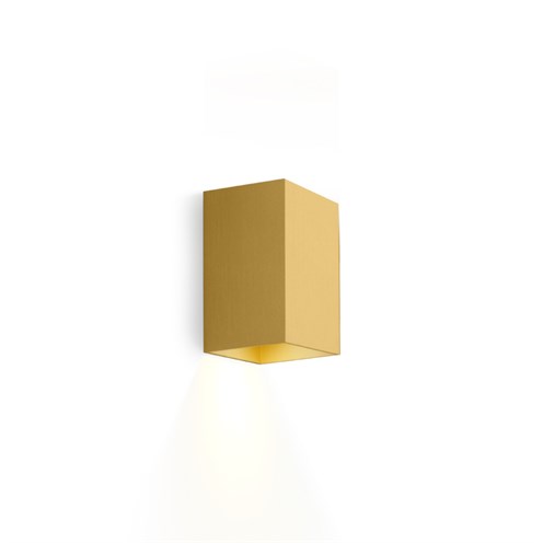 Wever & Ducré+BOX WALL mini 1.0 max. 12W GU10, seinavalgusti, harjatud kuld