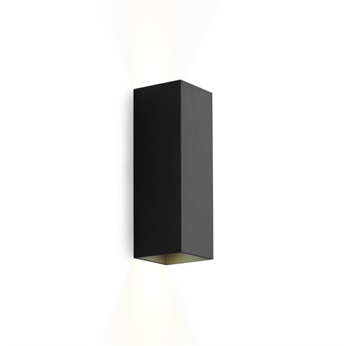 Wever & Ducré+BOX WALL mini 2.0 2x max. 12W GU10, seinavalgusti, matt must