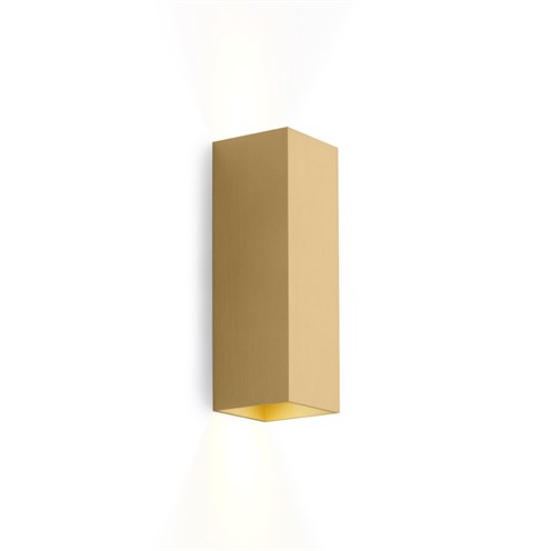 Wever & Ducré+BOX WALL mini 2.0 2x max. 12W GU10, seinavalgusti, harjatud šampanja