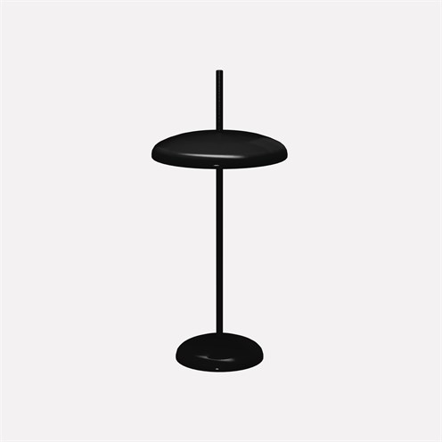 Nexia+Porte table LED 3W 400lm 2300/2700/3000K (lülitiga reguleeritav), hämardatav Push dim, IP43, laetav lauavalgusti (8h, tööaeg 20h), must