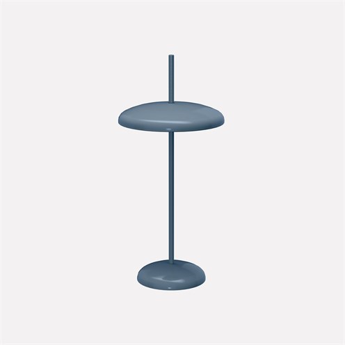 Nexia+Porte table LED 3W 400lm 2300/2700/3000K (lülitiga reguleeritav), hämardatav Push dim, IP43, laetav lauavalgusti (8h, tööaeg 20h), sinine