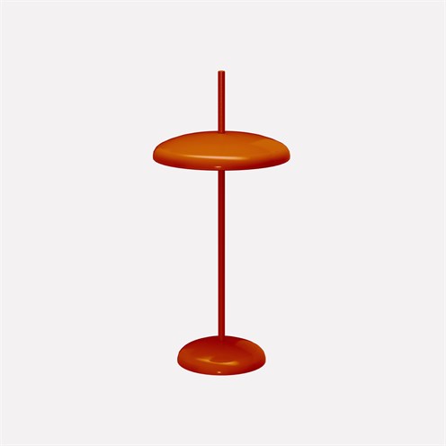 Nexia+Porte table LED 3W 400lm 2300/2700/3000K (lülitiga reguleeritav), hämardatav Push dim, IP43, laetav lauavalgusti (8h, tööaeg 20h), punane