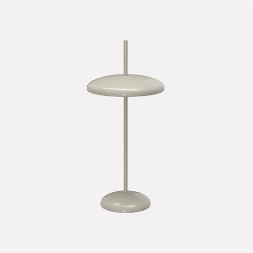 Nexia+Porte table LED 3W 400lm 2300/2700/3000K (lülitiga reguleeritav), hämardatav Push dim, IP43, laetav lauavalgusti (8h, tööaeg 20h), hall