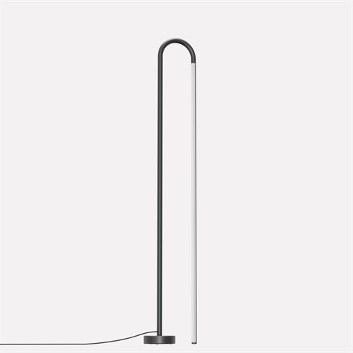 Nexia+Bow floor LED 22W 1944lm 2700K, hämardatav, põrandavalgusti, must