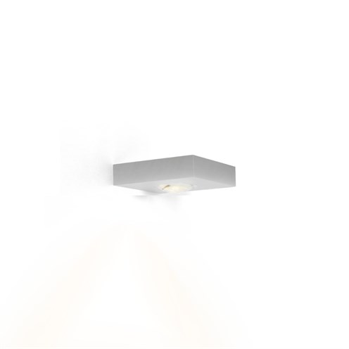 Wever & Ducré+LEENS 1.0 LED 8.1W 525lm 3000K CRI>90, hämardatav phase-cut, seinavalgusti, harjatud alumiinium