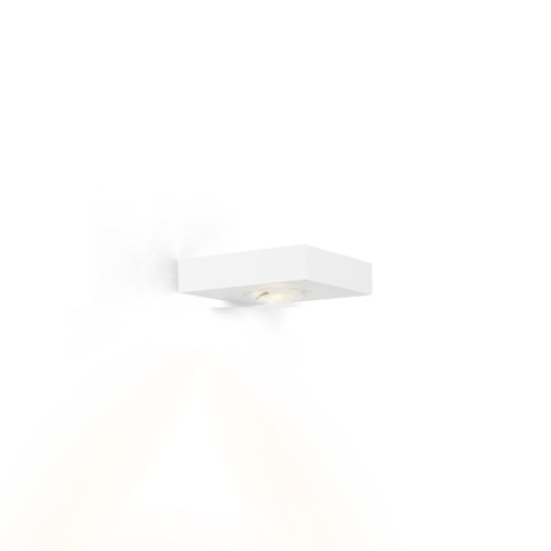 Wever & Ducré+LEENS 1.0 LED 8.1W 525lm 3000K CRI>90, hämardatav phase-cut, seinavalgusti, matt valge