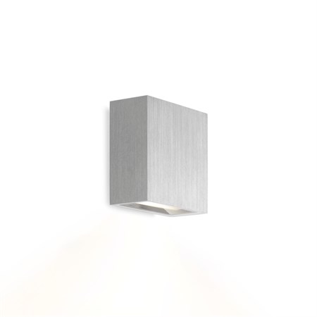 Wever & Ducré+CENTRAL 1.0 LED 8.2W 580lm 2700K CRI>90, hämardatav phase-cut, seinavalgusti, harjatud alumiinium