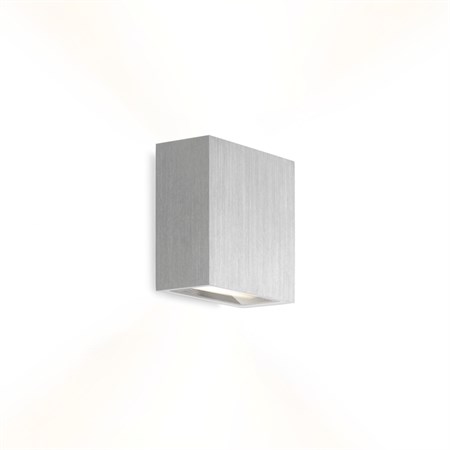 Wever & Ducré+CENTRAL 2.0 LED 8W 620lm 2700K CRI>90, hämardatav phase-cut, seinavalgusti, harjatud alumiinium