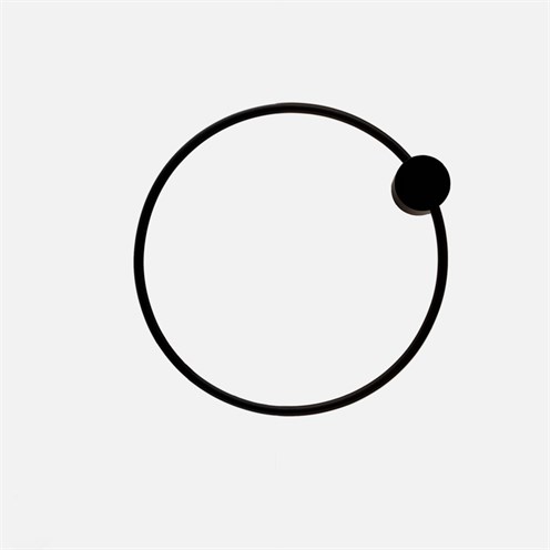 Nexia+Aros Wall 27W 1530lm 2700K, seinavalgusti, must