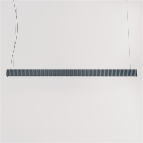 Nexia+Dune Suspended 2000mm LED 45,5W 4226lm 2700K CRI>90, hämardatav DALI, rippvalgusti, hallikassinine