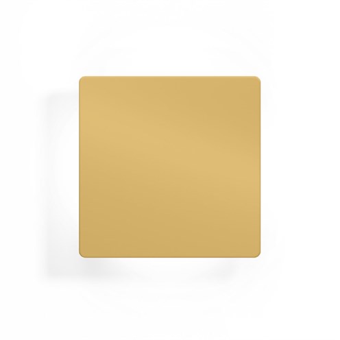 Wever & Ducré+MILES 2.0 CARRÉ LED 9W 610lm 2700K CRI>90, hämardatav phase-cut, seinavalgusti, harjatud kuld