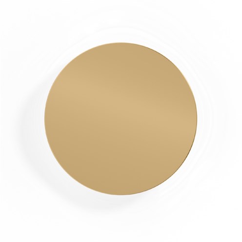 Wever & Ducré+MILES 3.0 ROUND LED 9W 515lm 2700K CRI>90, hämardatav phase-cut, seinavalgusti, champagne
