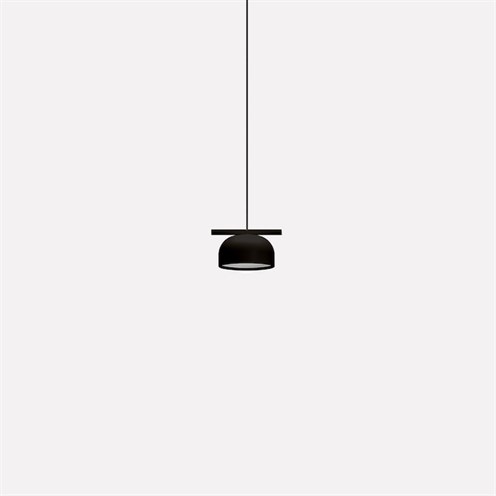 Nexia+Belle Single Dome LED 7W 975lm 3000K CRI>90, rippvalgusti, grafiitmust (RAL 9011)