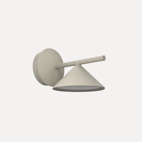 Nexia+Belle Wall Cone LED 7W 394lm 2700K CRI>90, seinavalgusti, siidhall (RAL 7044)