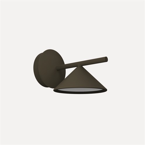 Nexia+Belle Wall Cone LED 7W 394lm 2700K CRI>90, seinavalgusti, pruun (NCS S 7005-Y)
