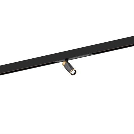 Wever & Ducré+TRACE mini on STREX 1.0 LED 5W 325lm 2700K CRI>90 30°, hämardatav DALI, siinivalgusti, matt must/šampanja