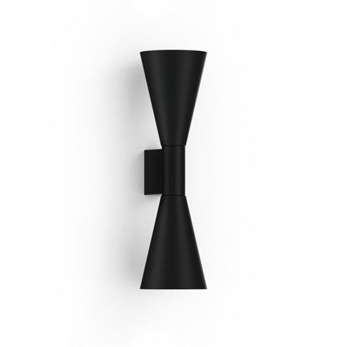 Wever & Ducré+ODREY WALL 2.5 2x max. 12W GU10, seinavalgusti, matt must