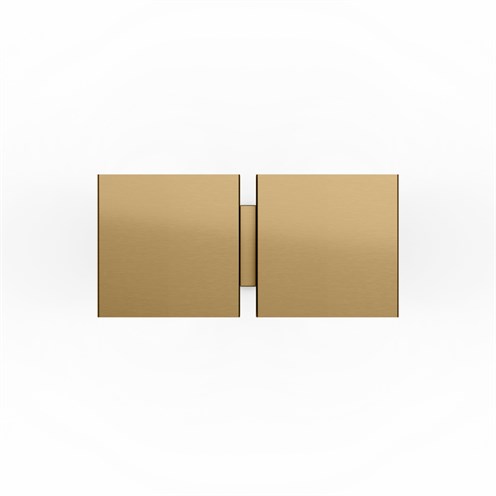 Wever & Ducré+CG SQUARE 2G BIG 2x max. 12W E27, seinavalgusti, šampanja