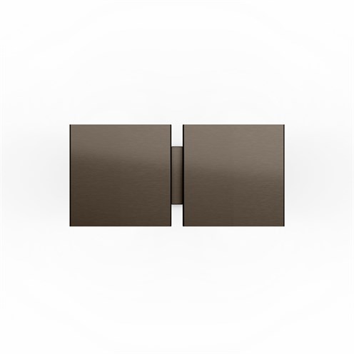 Wever & Ducré+CG SQUARE 2G BIG 2x max. 12W E27, seinavalgusti, pronks
